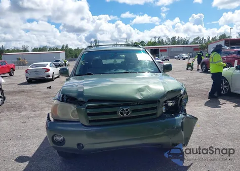 2007 Toyota Highlander from USA, damaged, VIN JTEGD21A970160311